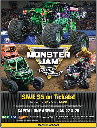Monster Jam Triple Threat Series at Golden 1 Center