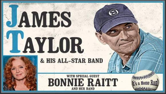 James Taylor and His All Star Band & Bonnie Raitt at Golden 1 Center