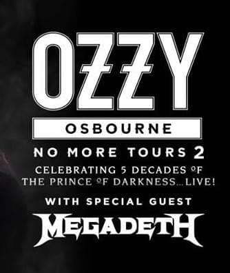 Ozzy Osbourne & Megadeth at Golden 1 Center