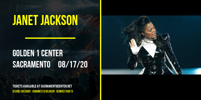 Janet Jackson [CANCELLED] at Golden 1 Center