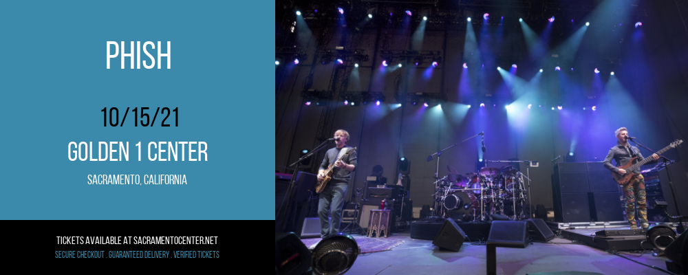 Phish at Golden 1 Center tickets Phish at Golden 1 Center
