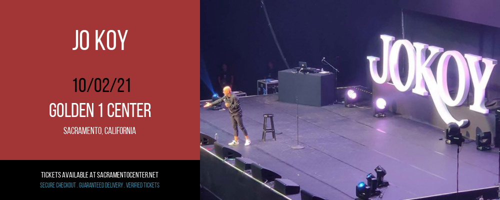 Jo Koy at Golden 1 Center tickets Jo Koy at Golden 1 Center