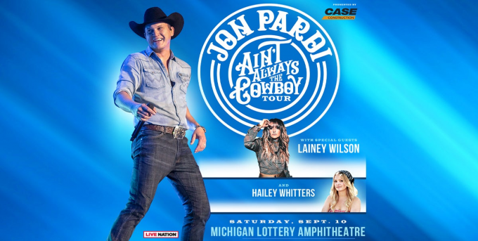 Jon Pardi, Lainey Wilson & Hailey Whitters at Golden 1 Center