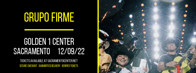 Grupo Firme at Golden 1 Center tickets Grupo Firme at Golden 1 Center