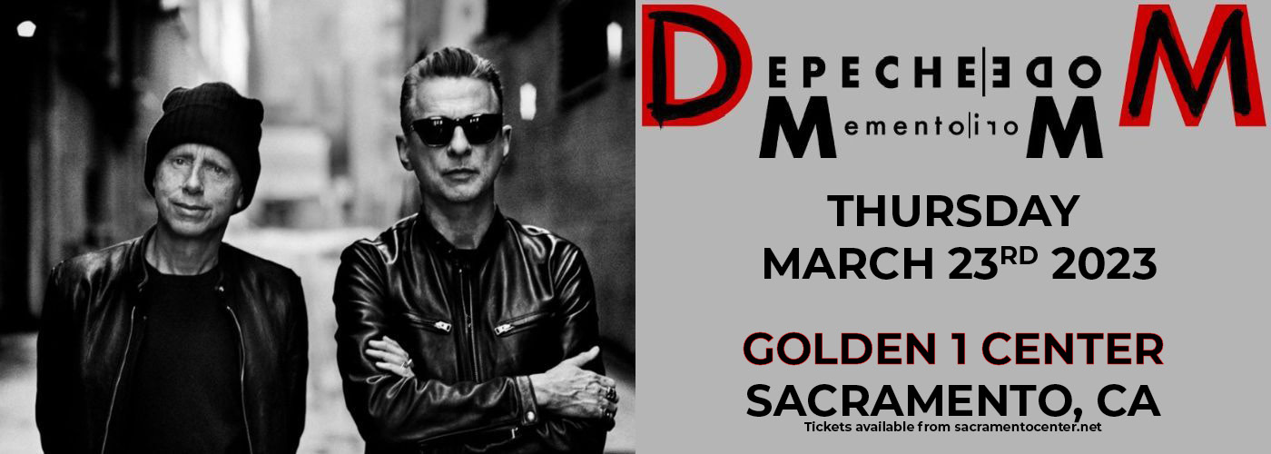 Depeche Mode: Memento Mori Tour at Golden 1 Center tickets Depeche Mode: Memento Mori Tour at Golden 1 Center