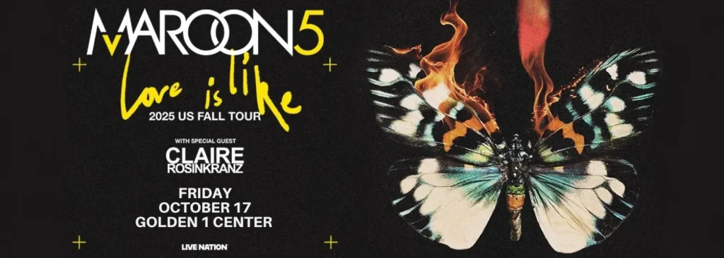 Maroon 5 at Golden 1 Center