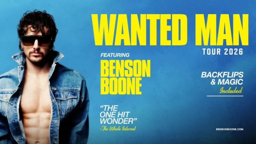 Benson Boone at Golden 1 Center