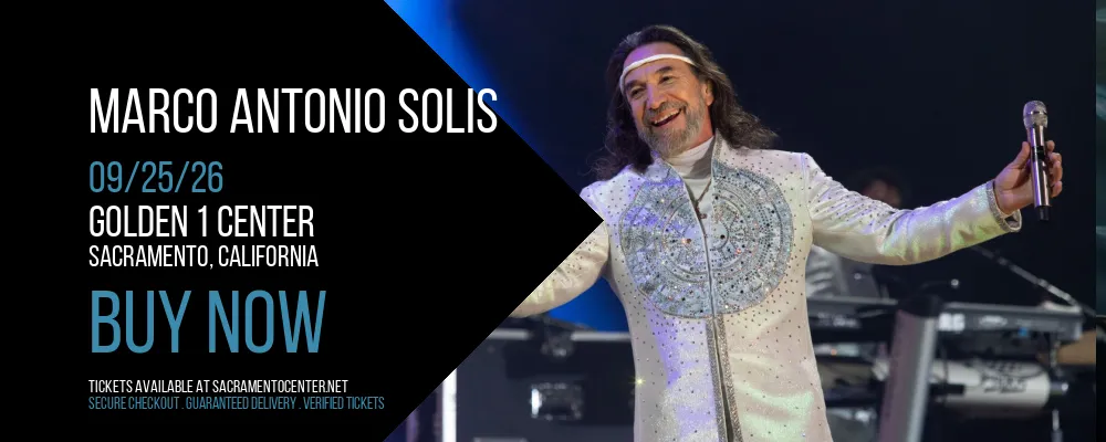 Marco Antonio Solis at Golden 1 Center