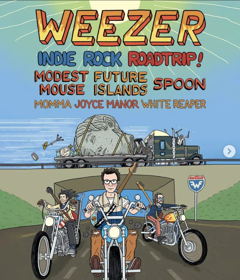 Weezer, The Shins & Silversun Pickups